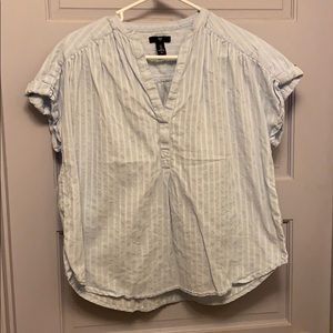 Light Blue Gap Fabric Top
